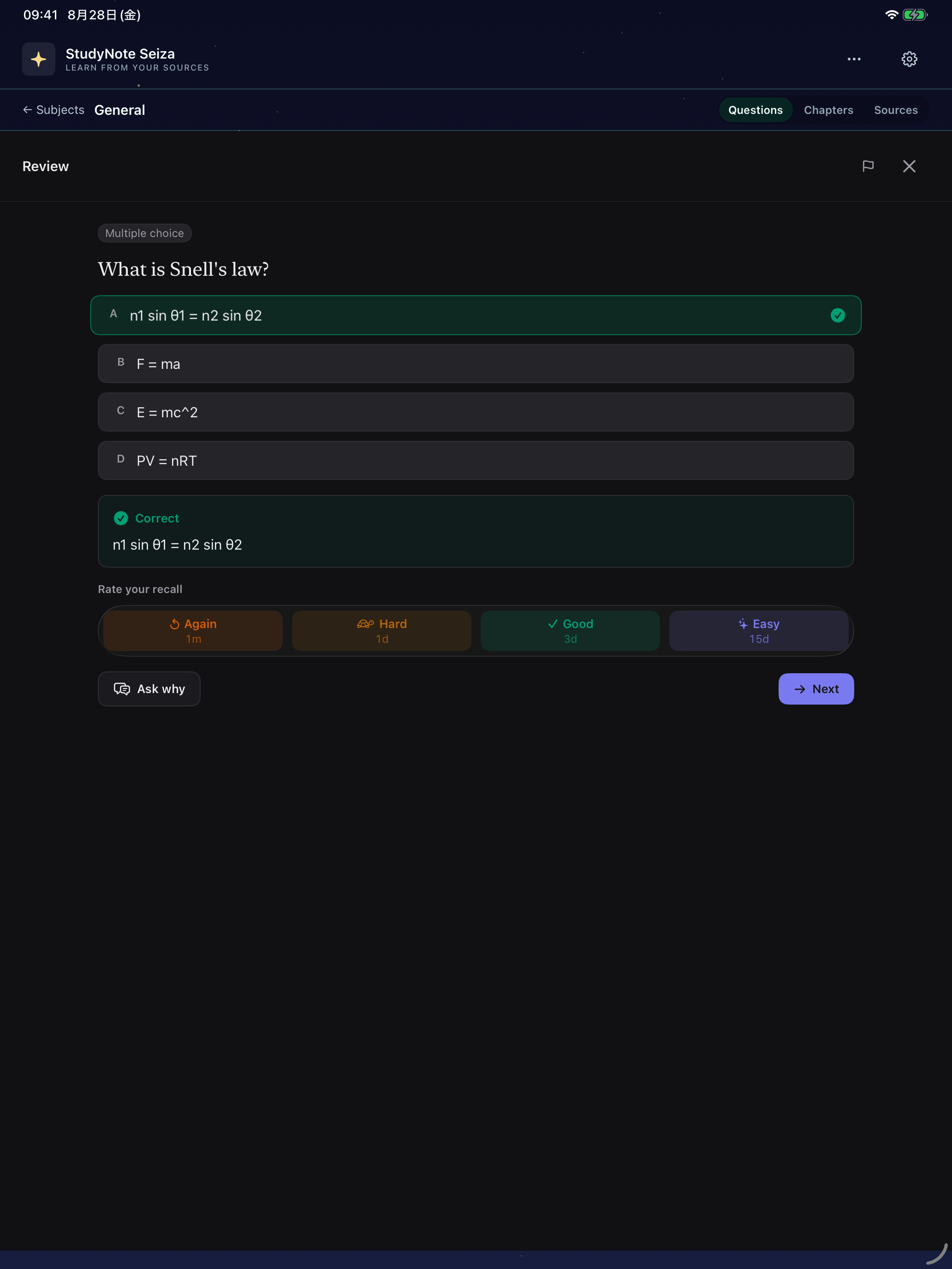 Practice and review